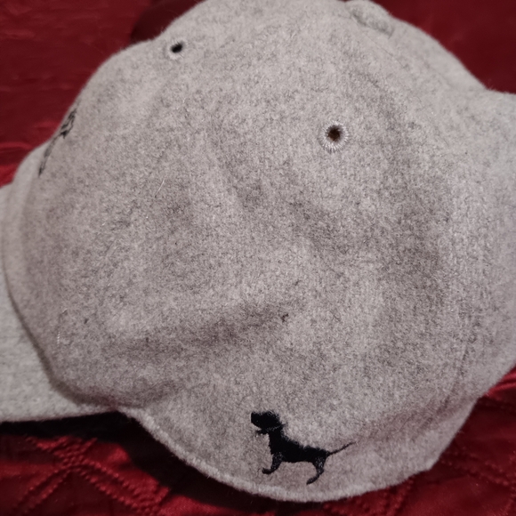 Victoria Secret Pink Hat Cap Wool Blend Gray Adjustable Hats O.S - Picture 2 of 6